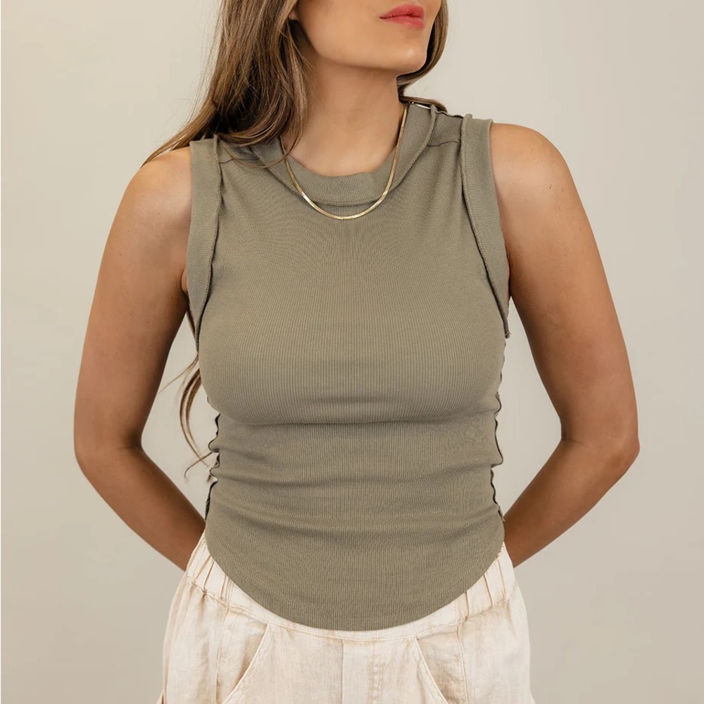 Free People Ribbed Tank Top